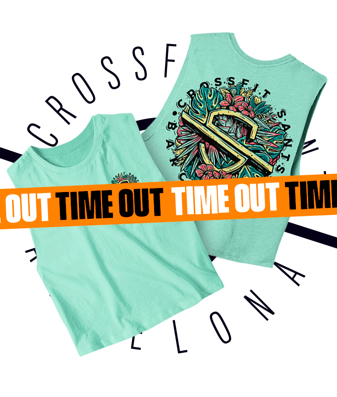 Camiseta Croptop «Summer 2025» Crossfit Sants