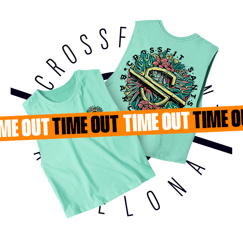 Camiseta Croptop «Summer 2025» Crossfit Sants