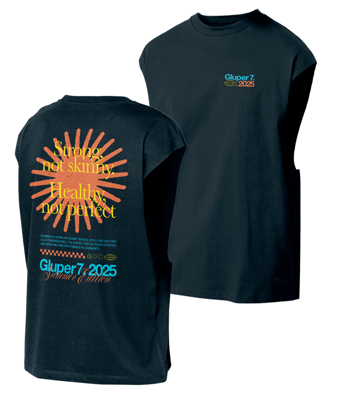 GLUPER 7 Camiseta Oversize chico sin mangas