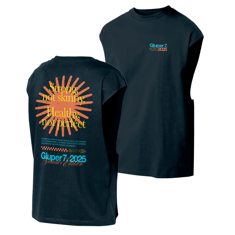 GLUPER 7 Camiseta Oversize chico sin mangas