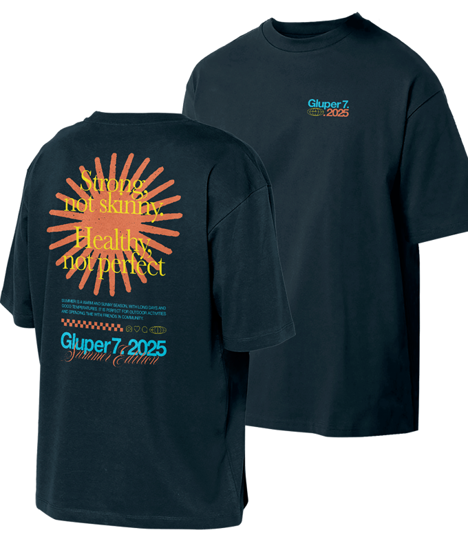 GLUPER 7 Camiseta Oversize chico manga corta