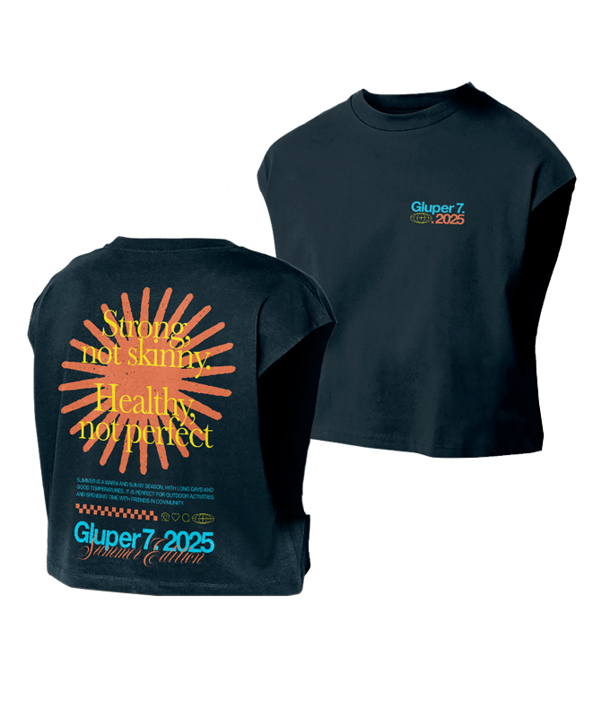 GLUPER 7 Camiseta Oversize chica sin mangas