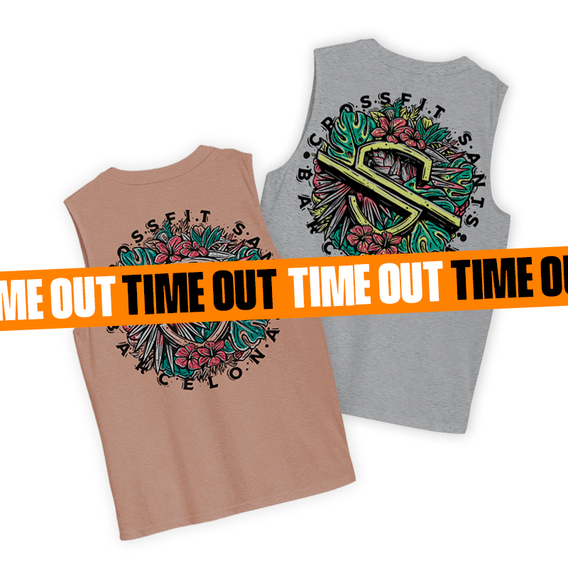 Camiseta Muscle Tanktop Summer'24 Crossfit Sants - Imagen 2