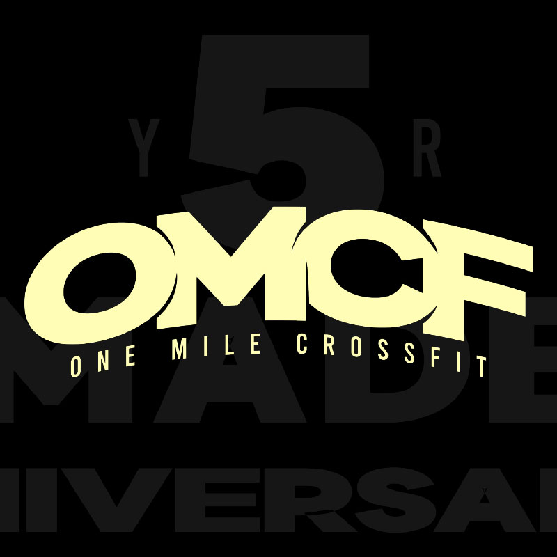 Nueva colección One Mile Crossfit x Pata Palo Market. OMCF 5YR One Mile Crossfit.