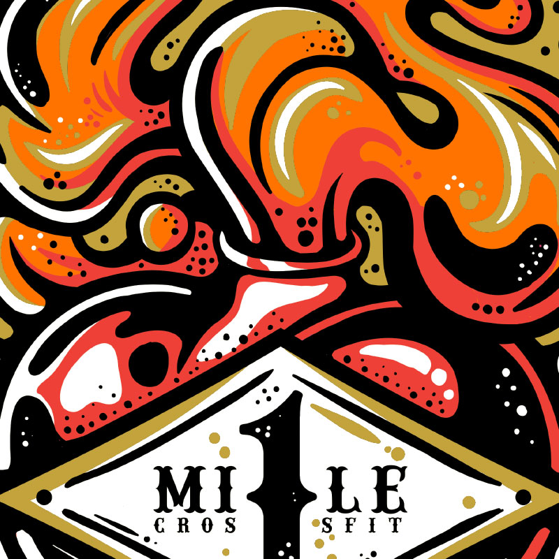 Nueva colección One Mile Crossfit x Pata Palo Market. Train Good Live Better One Mile Crossfit.